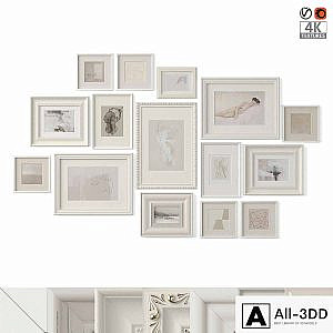 Paintings in classical frames