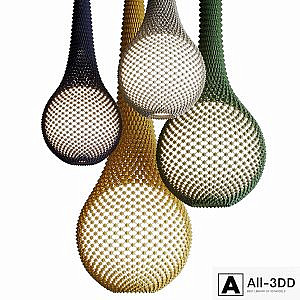 Pendant lamp Ariel Zuckerman KNITTED LED pendant lamp