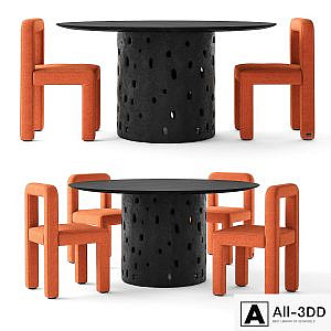 Faina Design Toptun Chair and Ztista Table