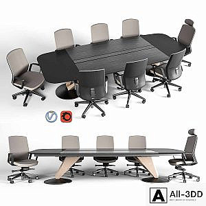 Delta meeting table and chair