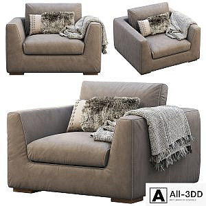 RH Modena Taper Arm Chair