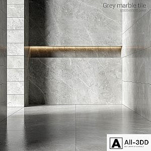 Gray marble tiles 3