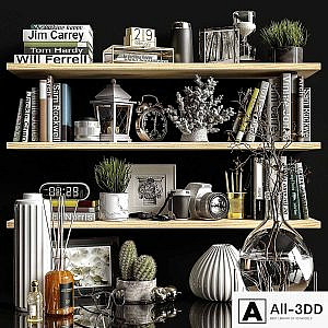 Decorative set shelves 2