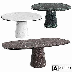 Table Meridiani OWEN 210/140 by Andrea Parisio