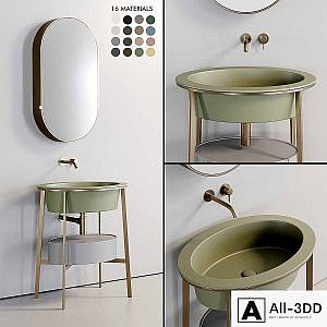Ceramica Cielo Catino Ovale Washbasin