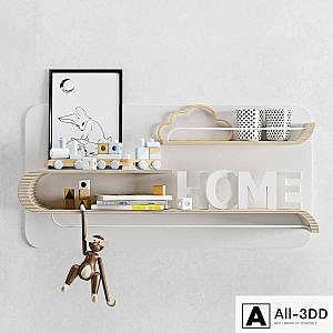 Toys and furniture set