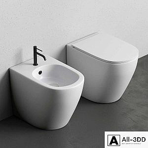 Toilet and Bidet PIN by Nic Design