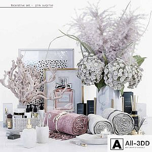 Decorative set - pink surprise