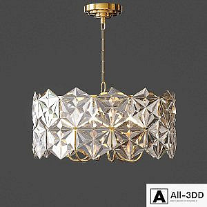 Chandelier Veneto Luce 5168/6 FGD + CL