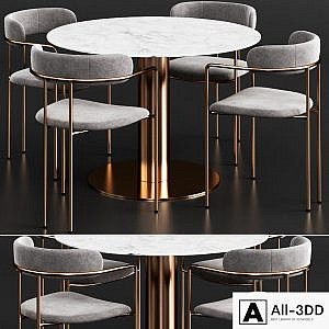 Gubi & West Elm Dinning Set