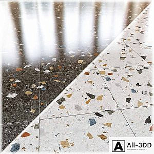 Stracciatella tile