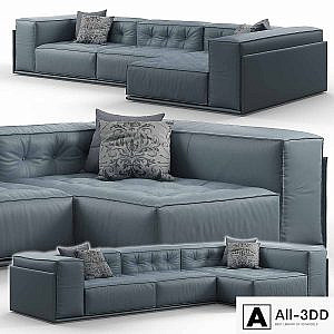 Glamor Corner Sofa by Doimo Salotti