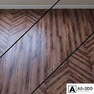 Vinyl laminate AquaFloor RealWood Click AF 6041
