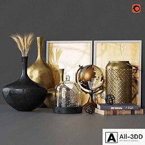 Decorative Set Gold