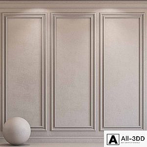 Decorative plaster with molding 71