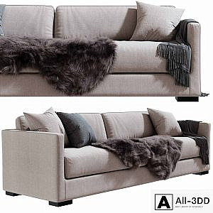Belmon Sofa Meridiani 260 cm
