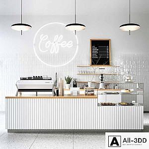 COFFEE SHOP 4 (Corona, Vray)