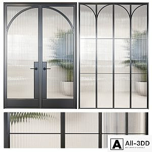 Classic glass door