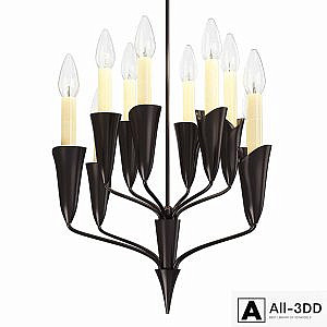 Aiden Chandelier by Chapman & Myers from Visual Comfort