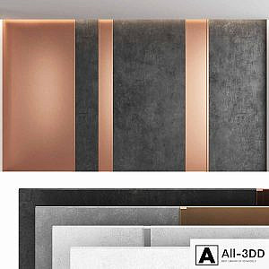 Decorative wall panel set 49