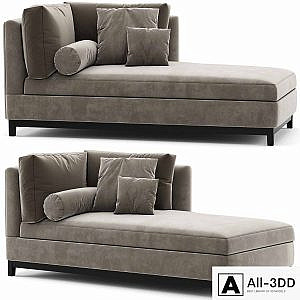 Minotti Andersen Chaise Lounge