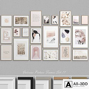 Interior Picture Frames Set-71