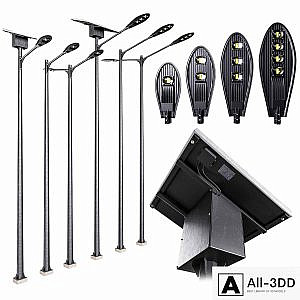 Solar Powered Street Light
