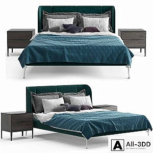 Ikea Tufjord Upholstered Bed