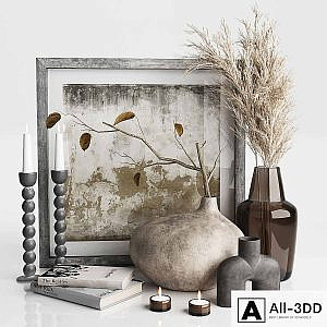 Scandinavian Decorative Set 02