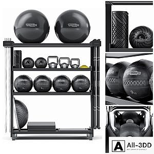Stylish fitness set from Technogym SKILLTOOLS Kit. Sport equipment