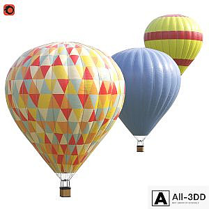 Hot air balloon / balloon