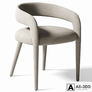 Chair LISETTE GRAY DINING CHAIR CB2 exclusive