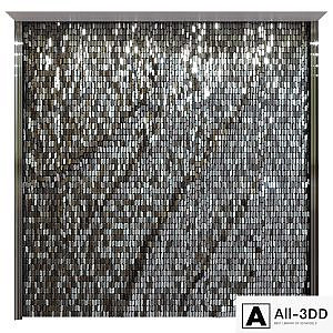 Panel behind the headboard "Hauberk"