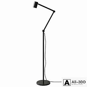 NYMÅNE NIMONE Floor / reading lamp, anthracite