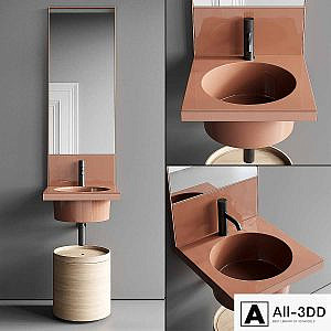 Ceramica Cielo Elle Vanity Unit Set 3