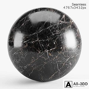 Black marble seamless material