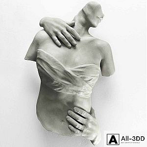 Sconce Sculpture Female Torso