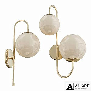 Ball Wall Sconce Light