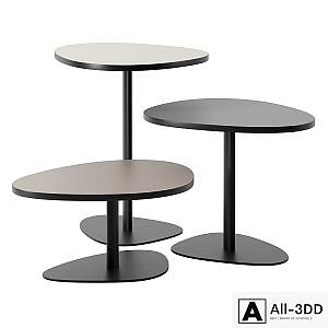 Senses side tables by Bulo