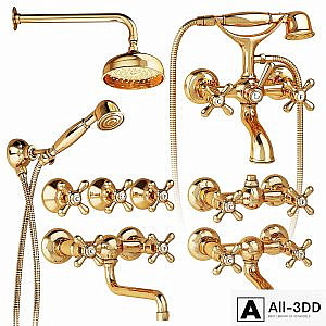 Nicolazzi Nuova Brenta shower faucets