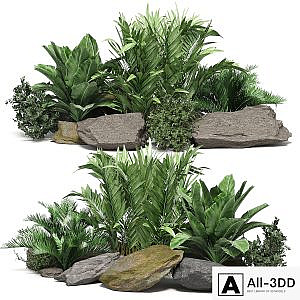 Stone + Bush Pack 14