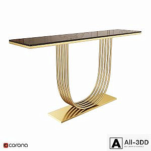 Console black 1500 mm