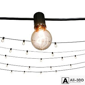 Outdoor String Lights for Patio Garden Backyard Wedding Party Christmas Lights