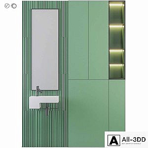 Bathroom furniture_Bath Set 6