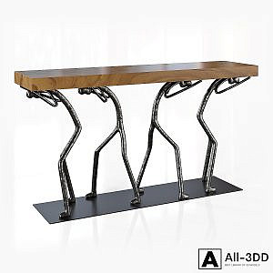 Atlas Small Natural Console Table