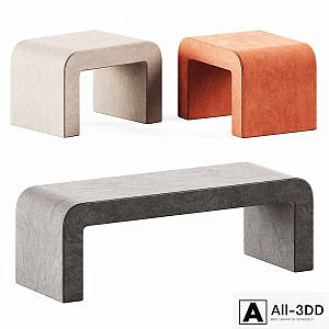 Reeno Benchh by Grazia & Co / Upholstered bench