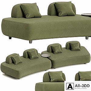 Art Nova - Curve Sofa