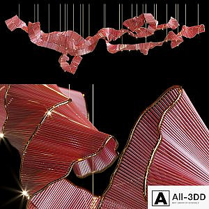 Light composition Vargov Design - Ribbon
