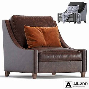 Leather Armchair Naples Cazarina Interiors 01/Кресло НЕАПОЛЬ