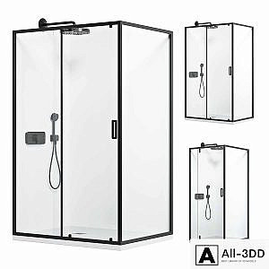 Shower cabin Niagara Nova (120x90; 120x80; 90x90cm)